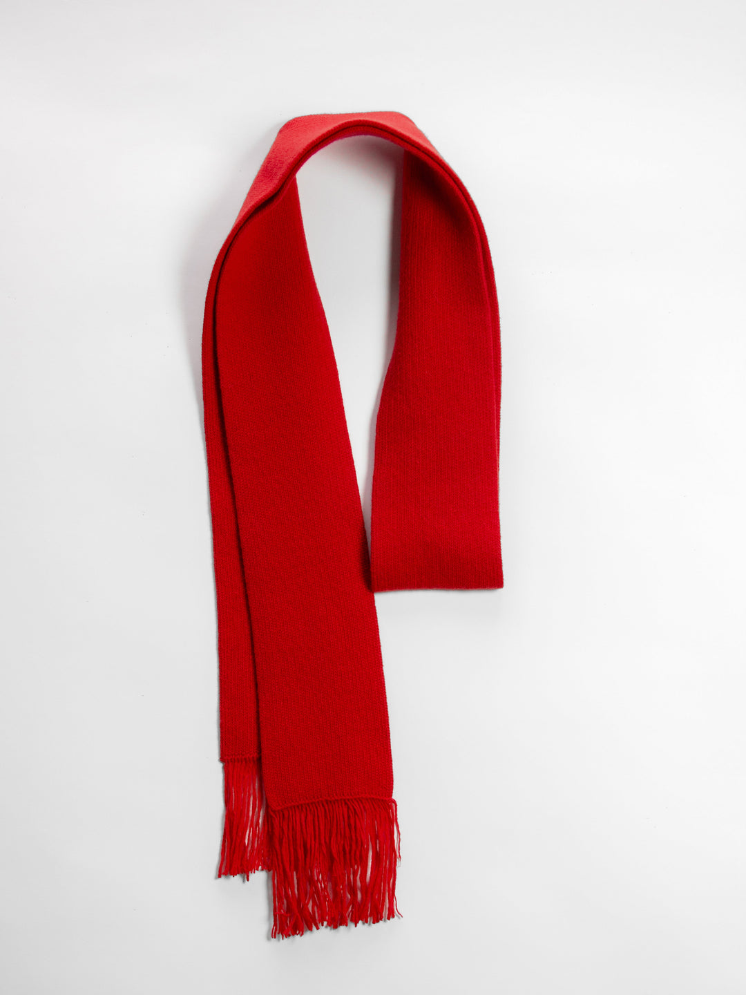 Cashmere Mix Fringed Scarf-0